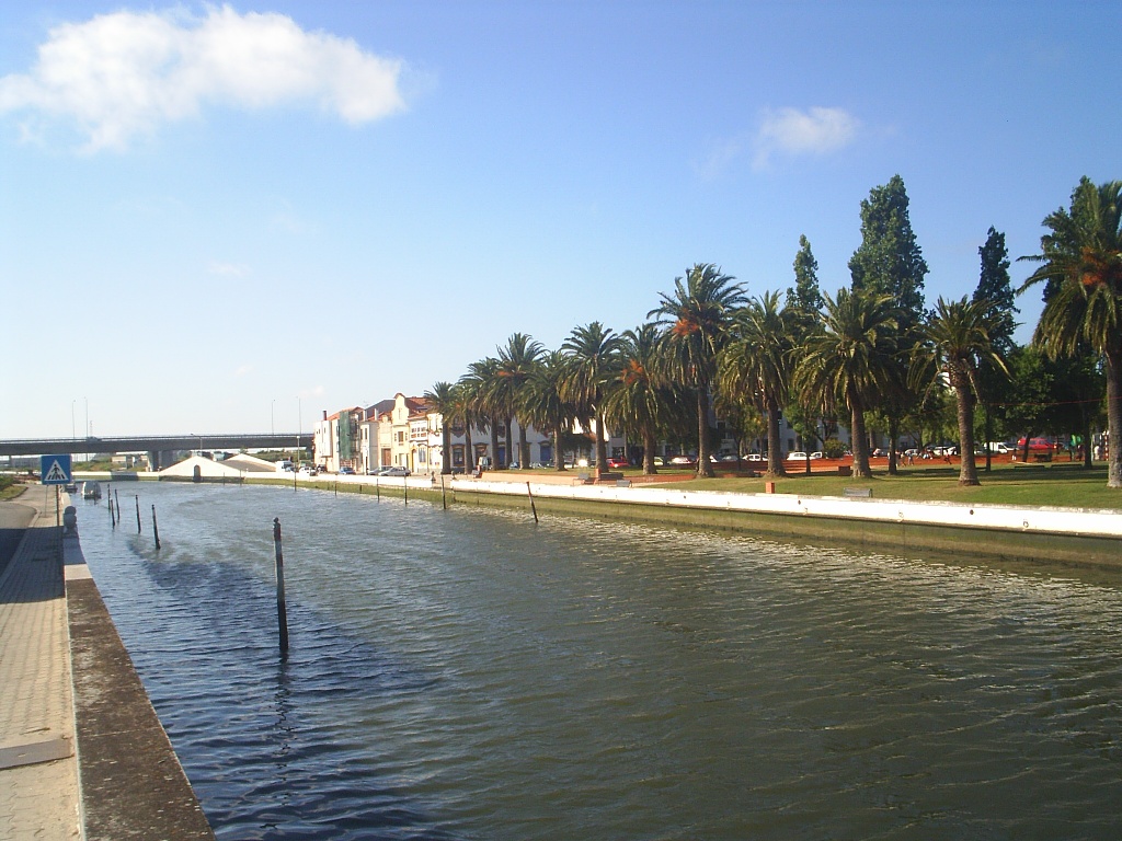 Canal das Pirâmides da Ria de Aveiro